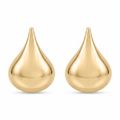 18K Yellow Gold Stud Earring