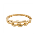 18K Yellow Gold Bangle Bracelet