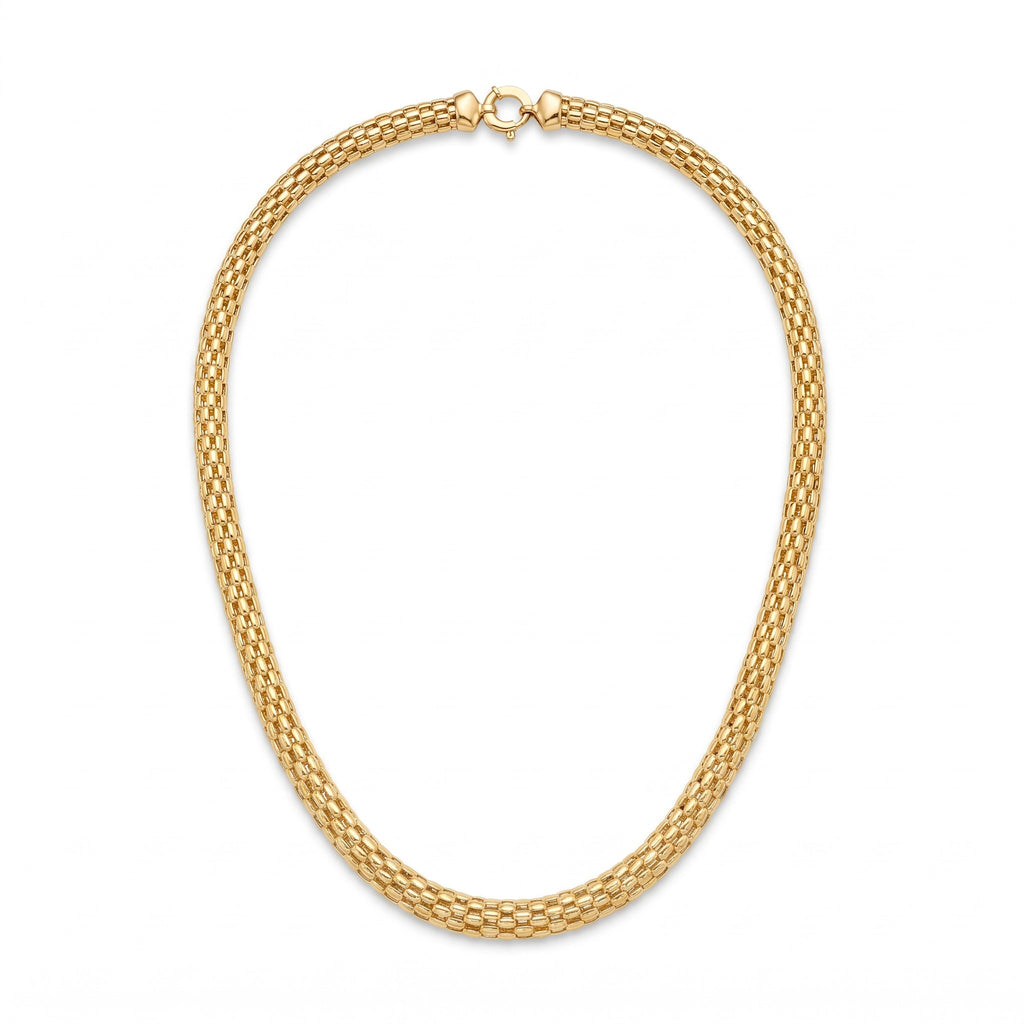 18K Yellow Gold Chain Necklace