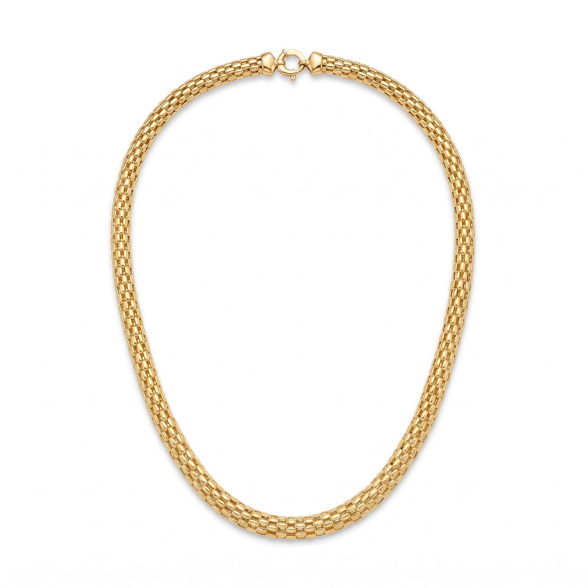 18K Yellow Gold Chain Necklace