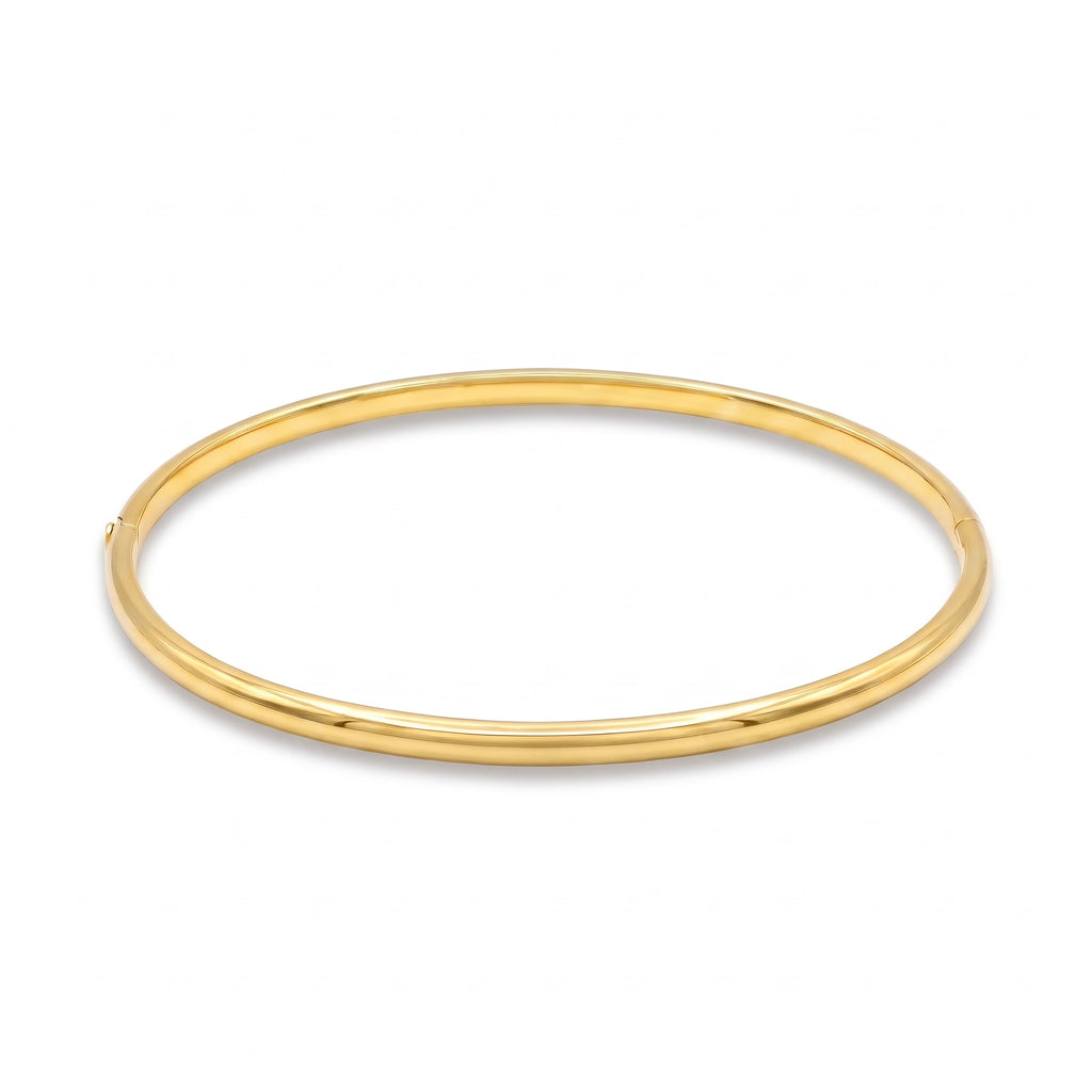 18K Yellow Gold Bangle Bracelet