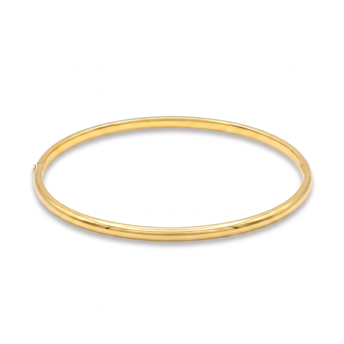 18K Yellow Gold Bangle Bracelet