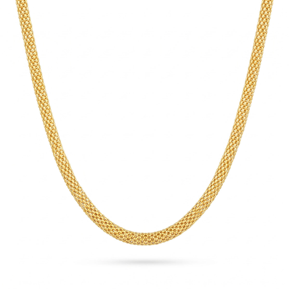 18K Yellow Gold Chain Necklace