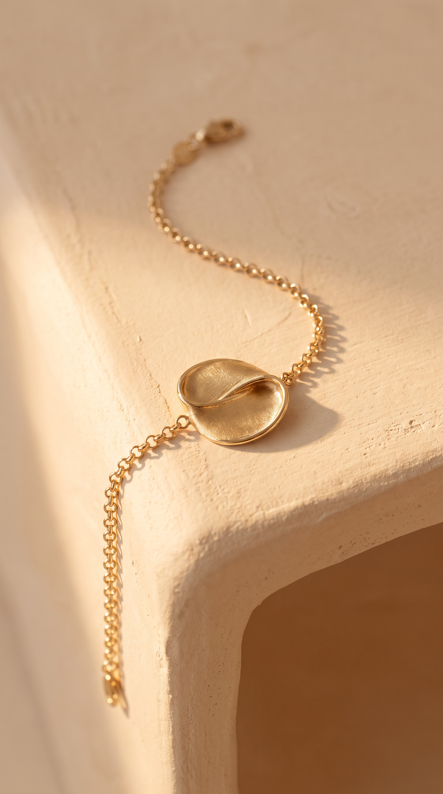 18K Yellow Gold Chain Bracelet