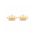 18K Yellow Gold Stud Earring