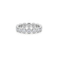Diamond White Gold Bezel Eternity Band