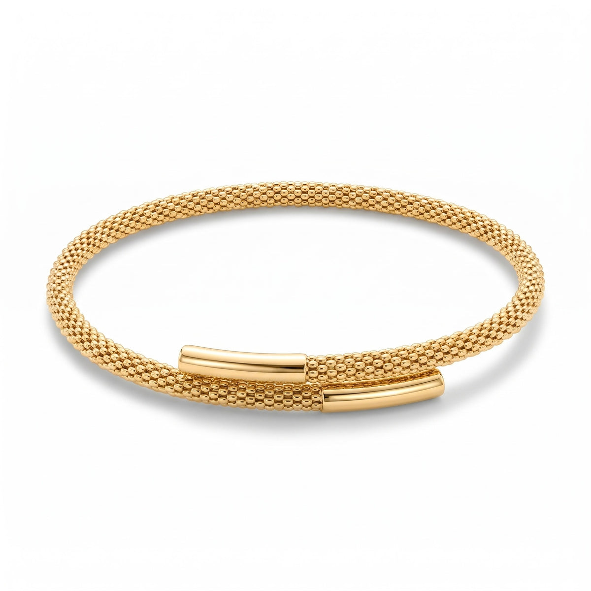 18K Gold Bangle Bracelet