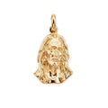 18K Yellow Gold Jesus Pendant