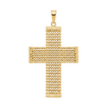 18K Yellow Gold Cross Pendant