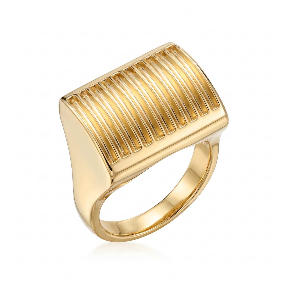 18K Yellow Gold Ring