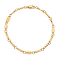 18K Yellow Gold Men's Bracelet