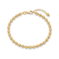 18K Yellow Gold Beaded Bracelet