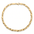18K Yellow Gold Chain Bracelet