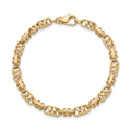 18K Yellow Gold Men's Bracelet