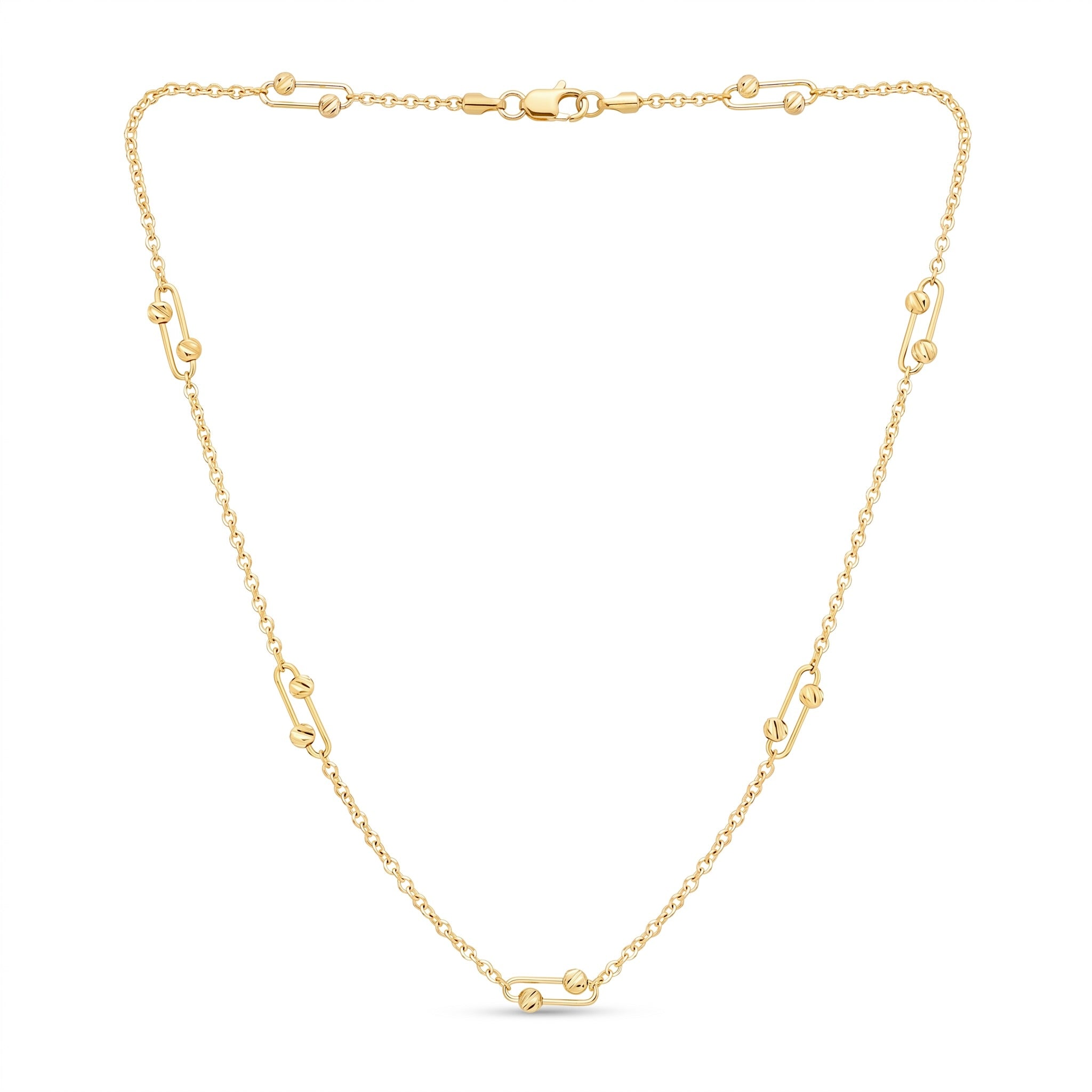 18K Yellow Gold Necklace