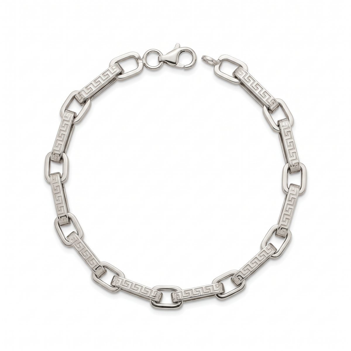 18K White Gold Chain Bracelet