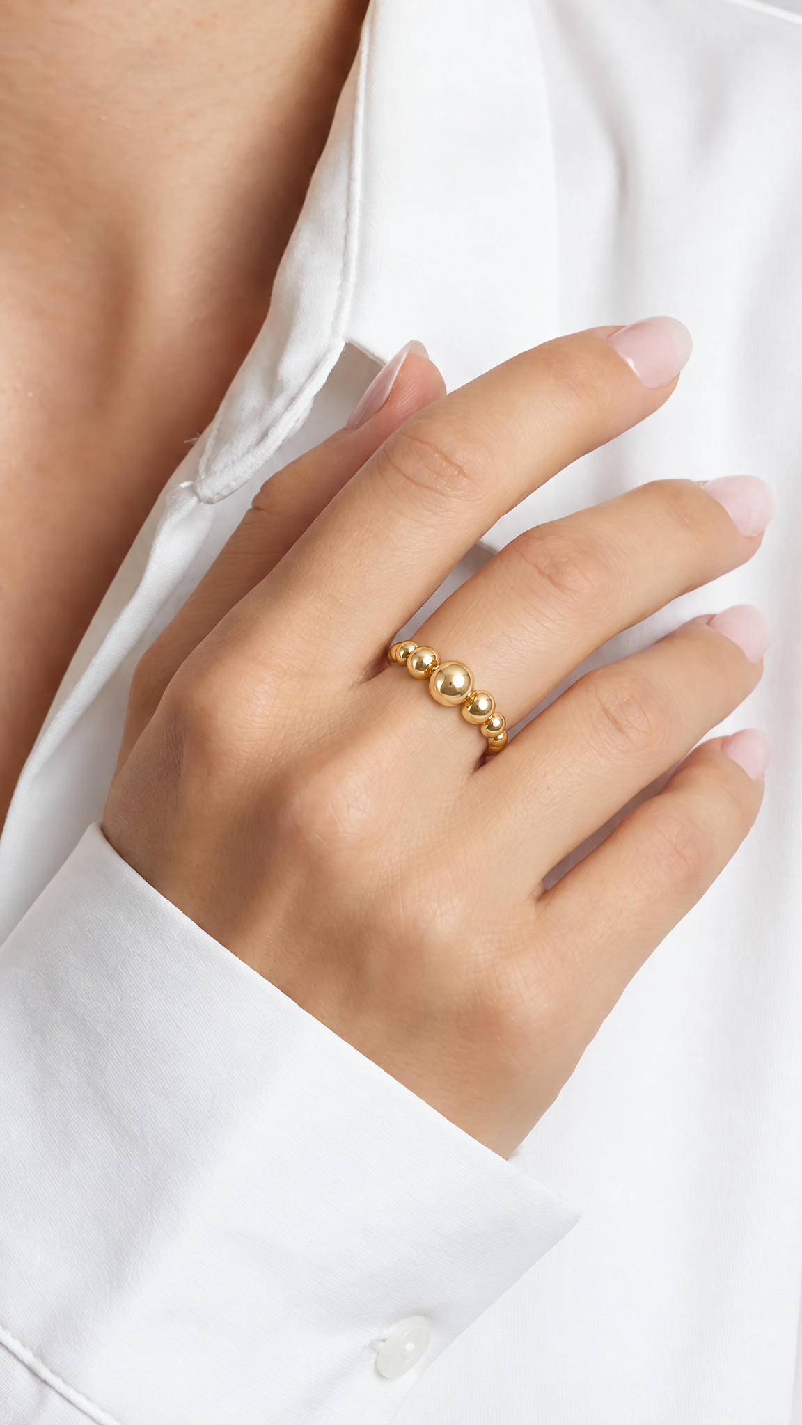 18K Yellow Gold Ring