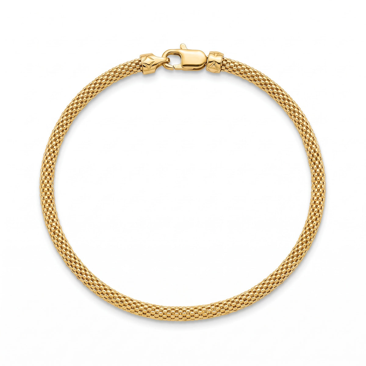 18K Yellow Gold Chain Bracelet