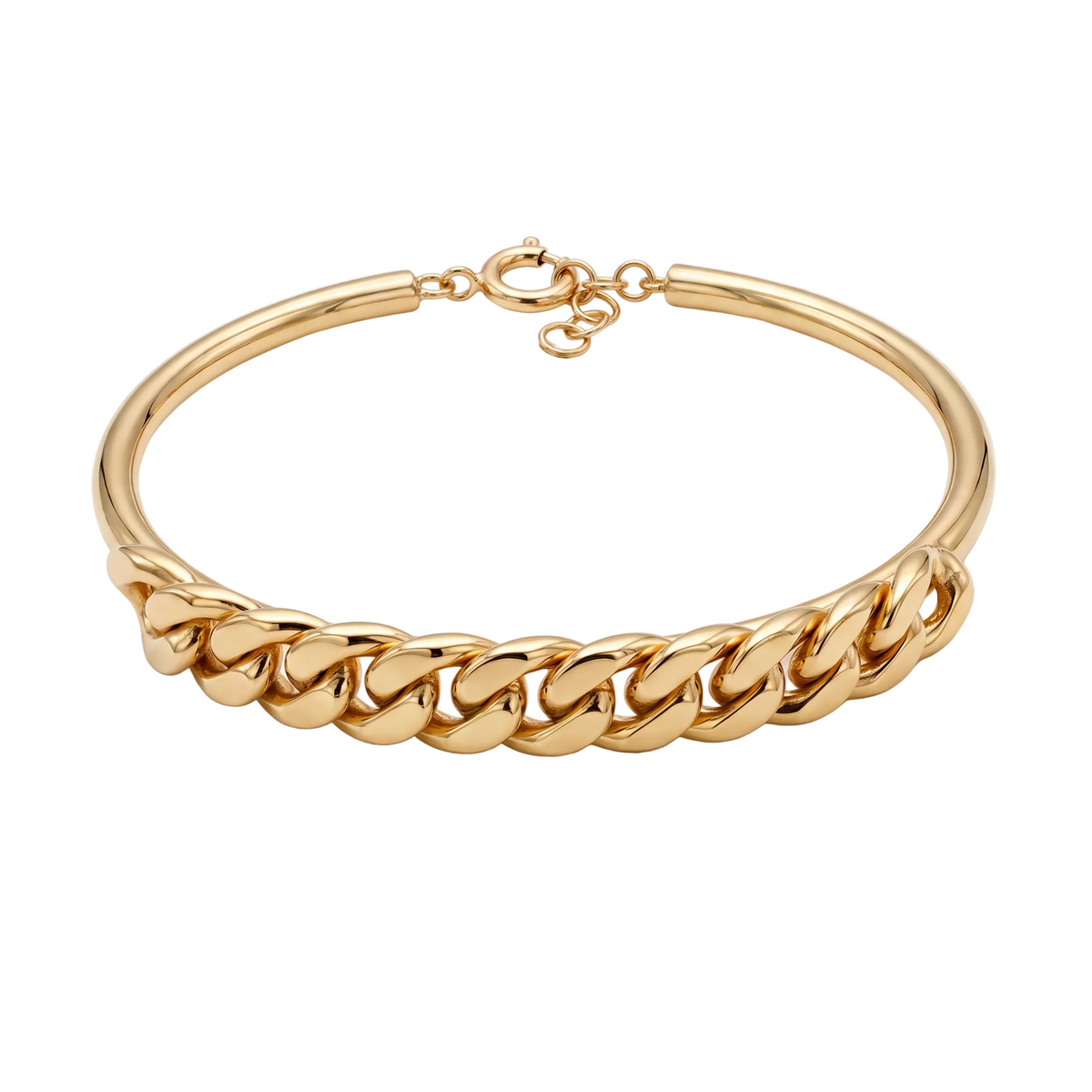 18K Yellow Gold Bangle Bracelet