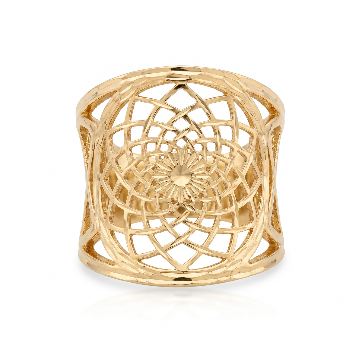 18K Yellow Gold Ring