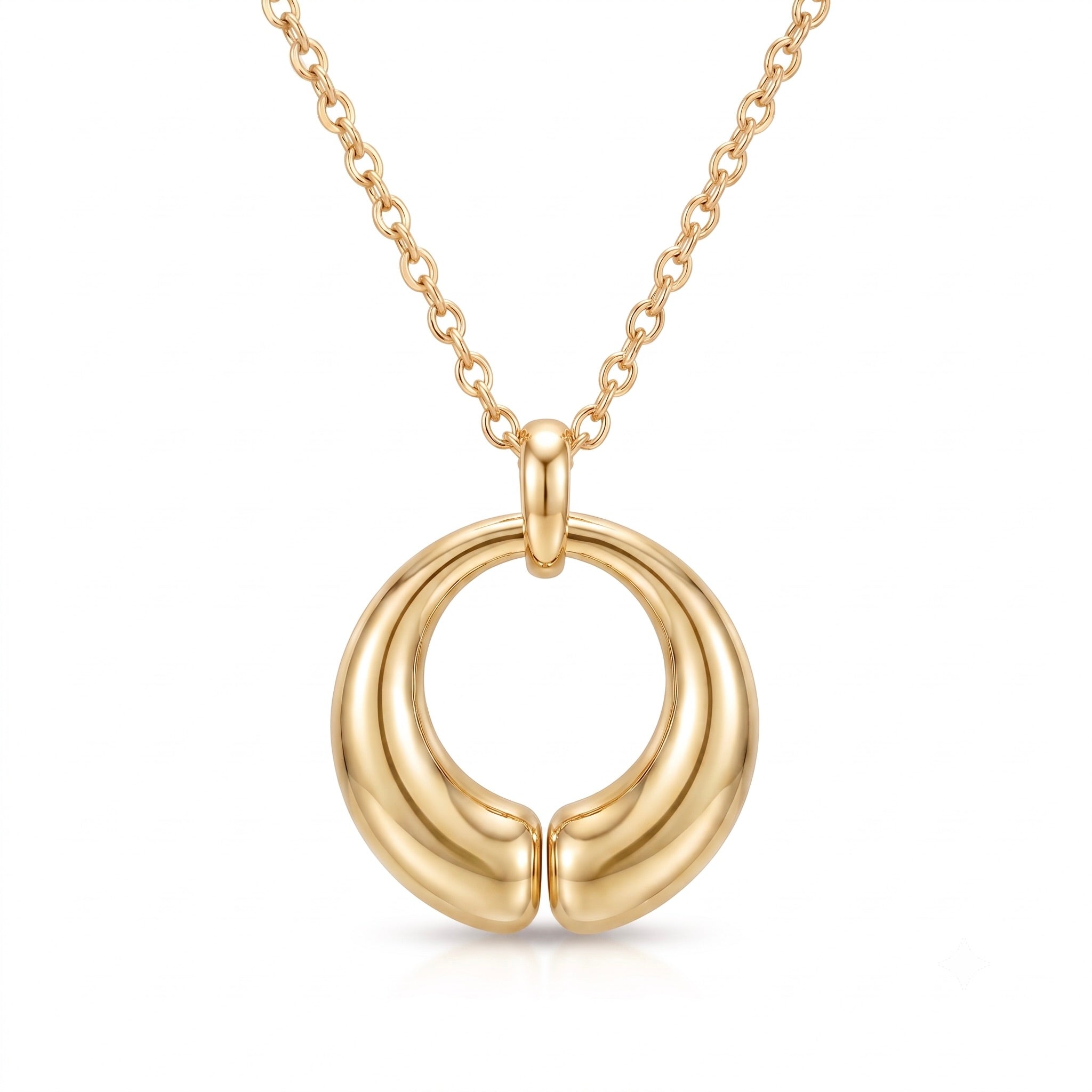 18K Yellow Gold Chain Necklace