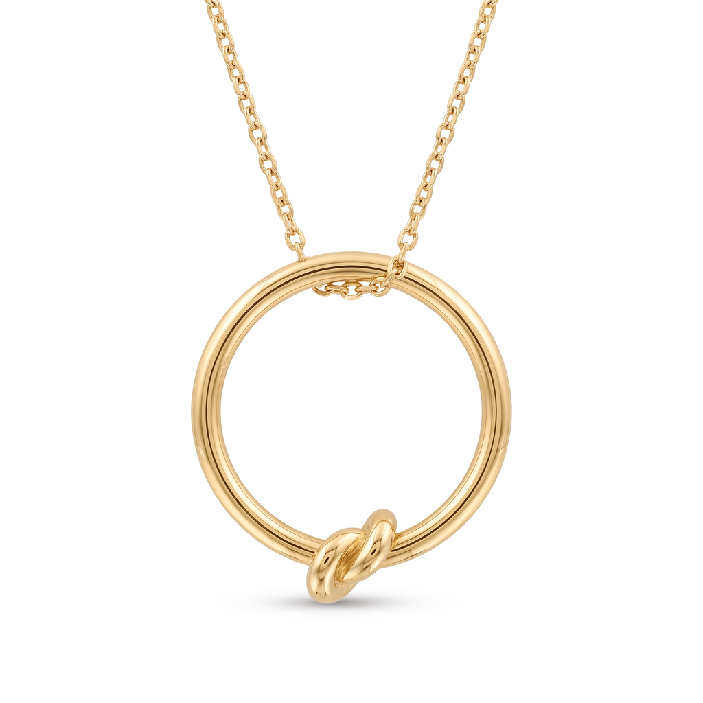 18K Yellow Gold Chain Necklace