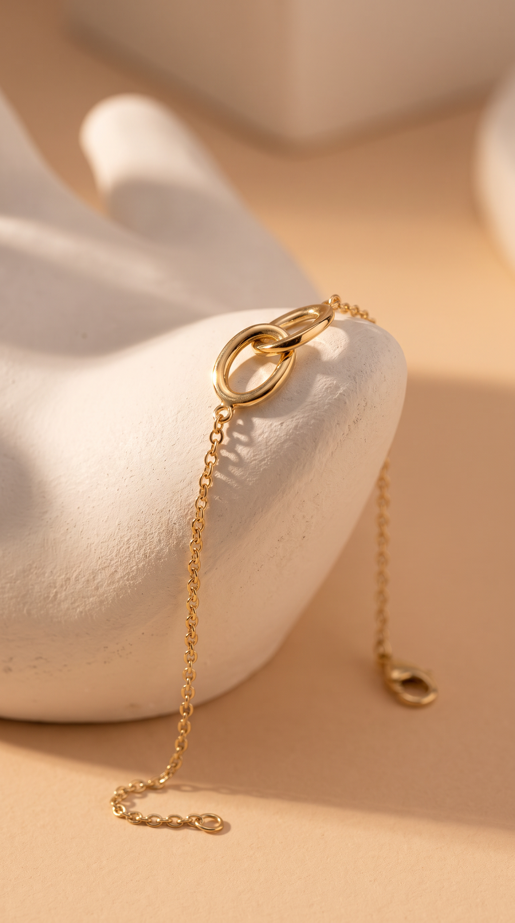18K Yellow Gold Chain Bracelet