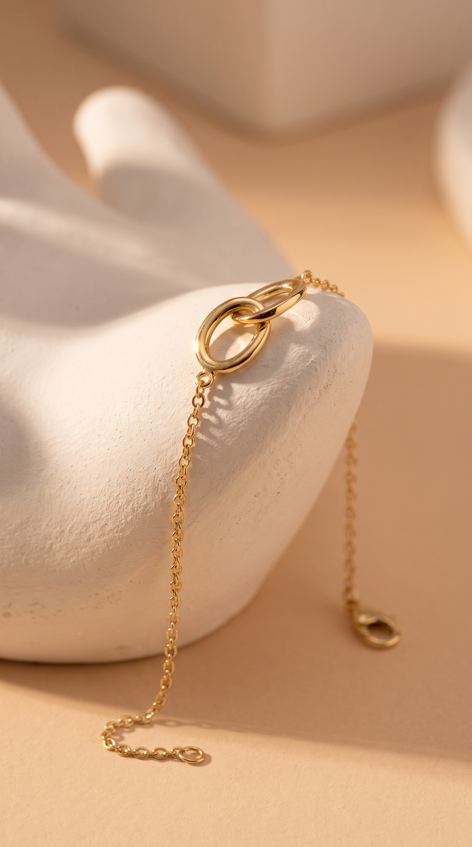 18K Yellow Gold Chain Bracelet