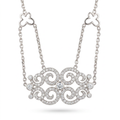 Diamond White Gold Necklace