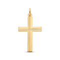 18K Yellow Gold Cross Pendant
