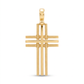 18K Yellow Gold Cross Pendant