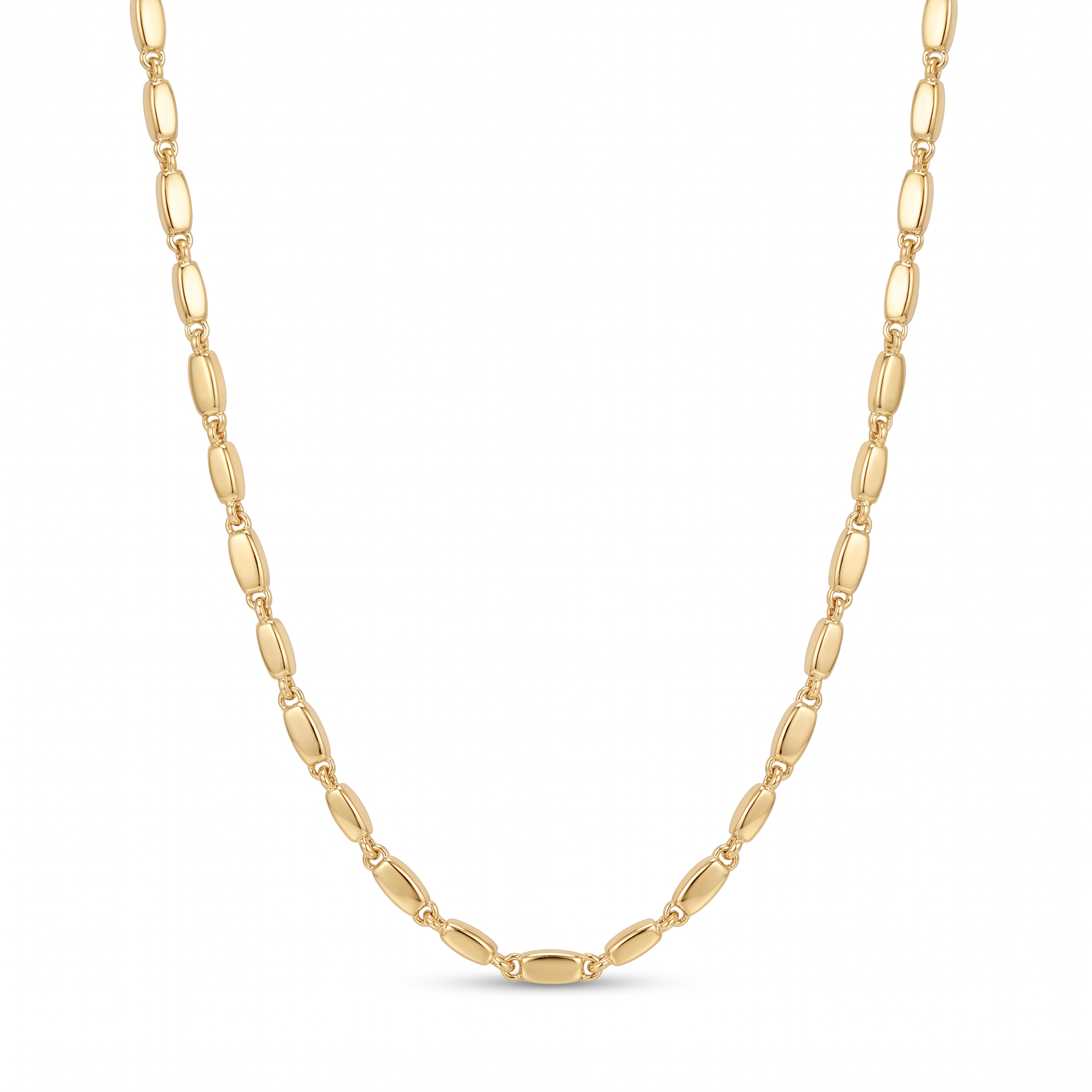 18K Yellow Gold Chain Necklace