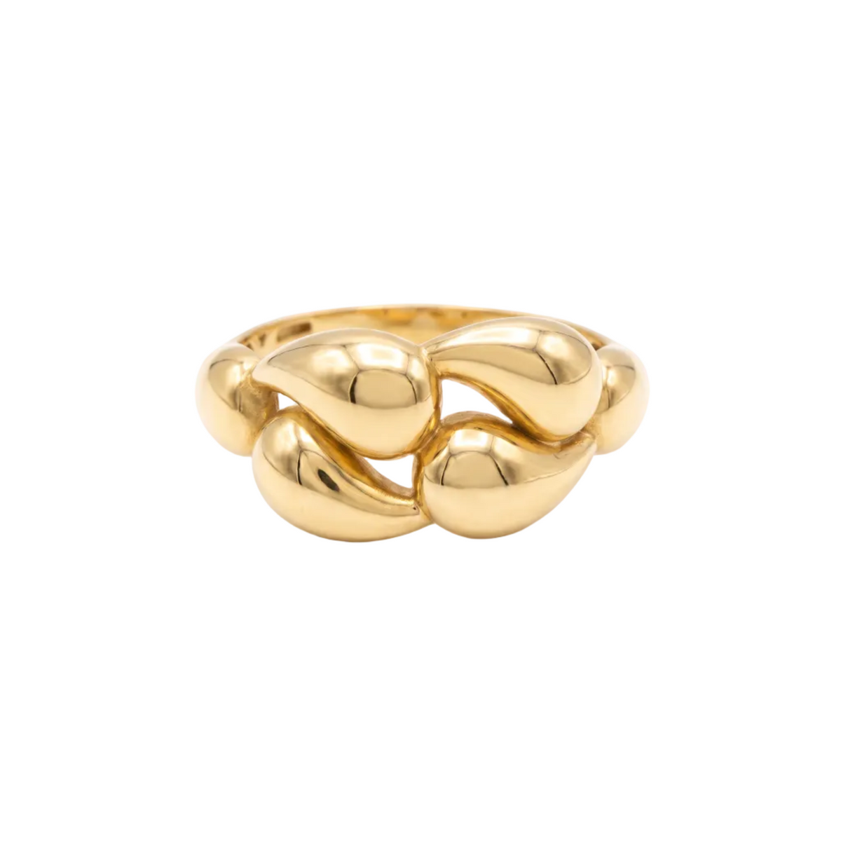 18K Yellow Gold Ring