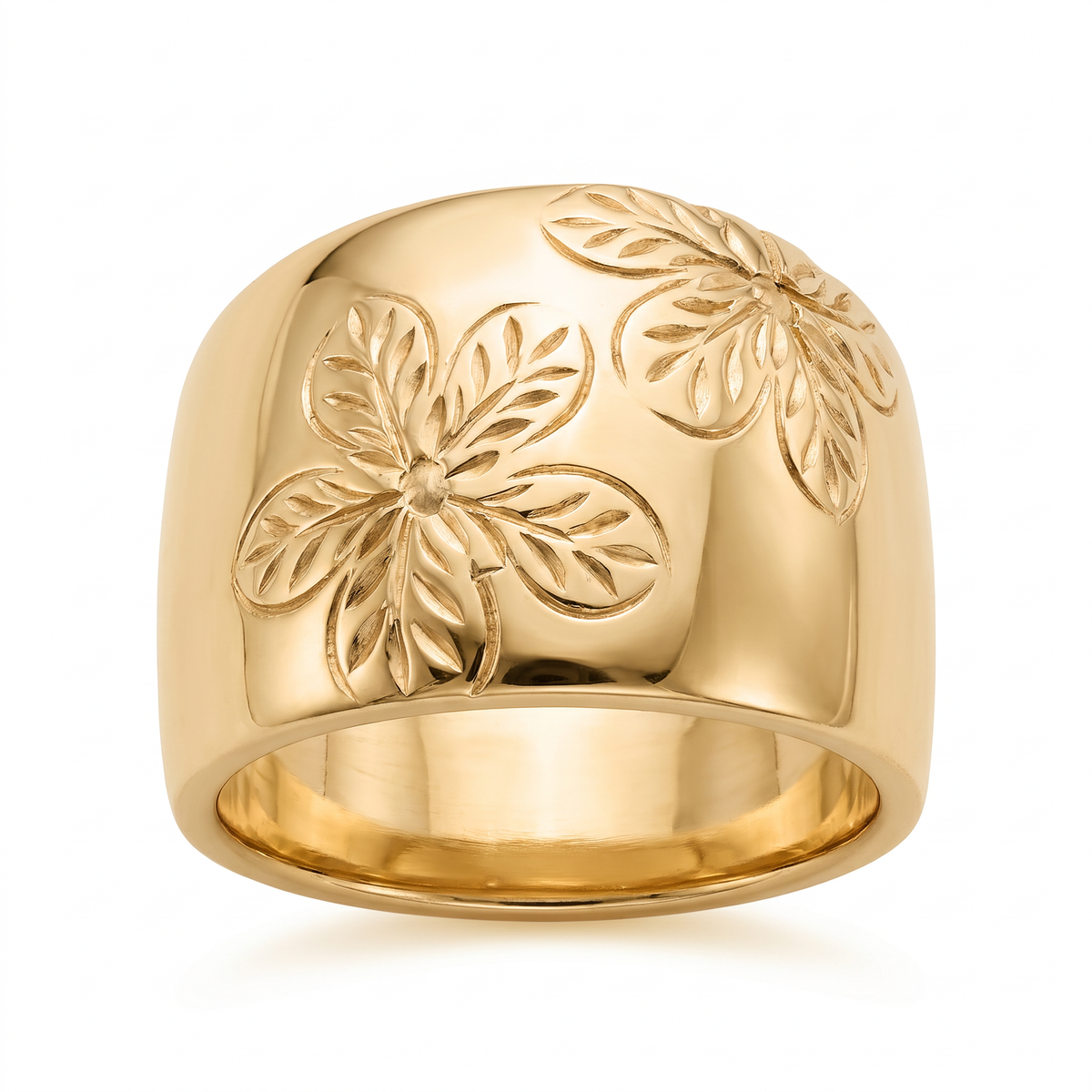18K Yellow Gold Ring