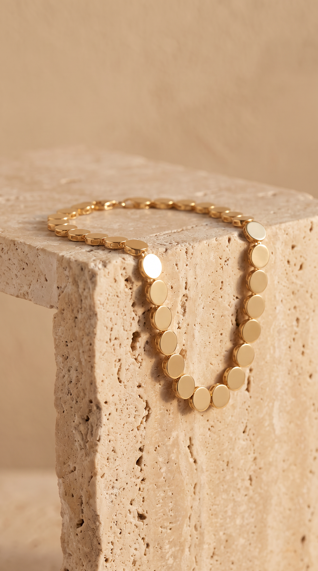 18K Yellow Gold Reversible Chain Bracelet