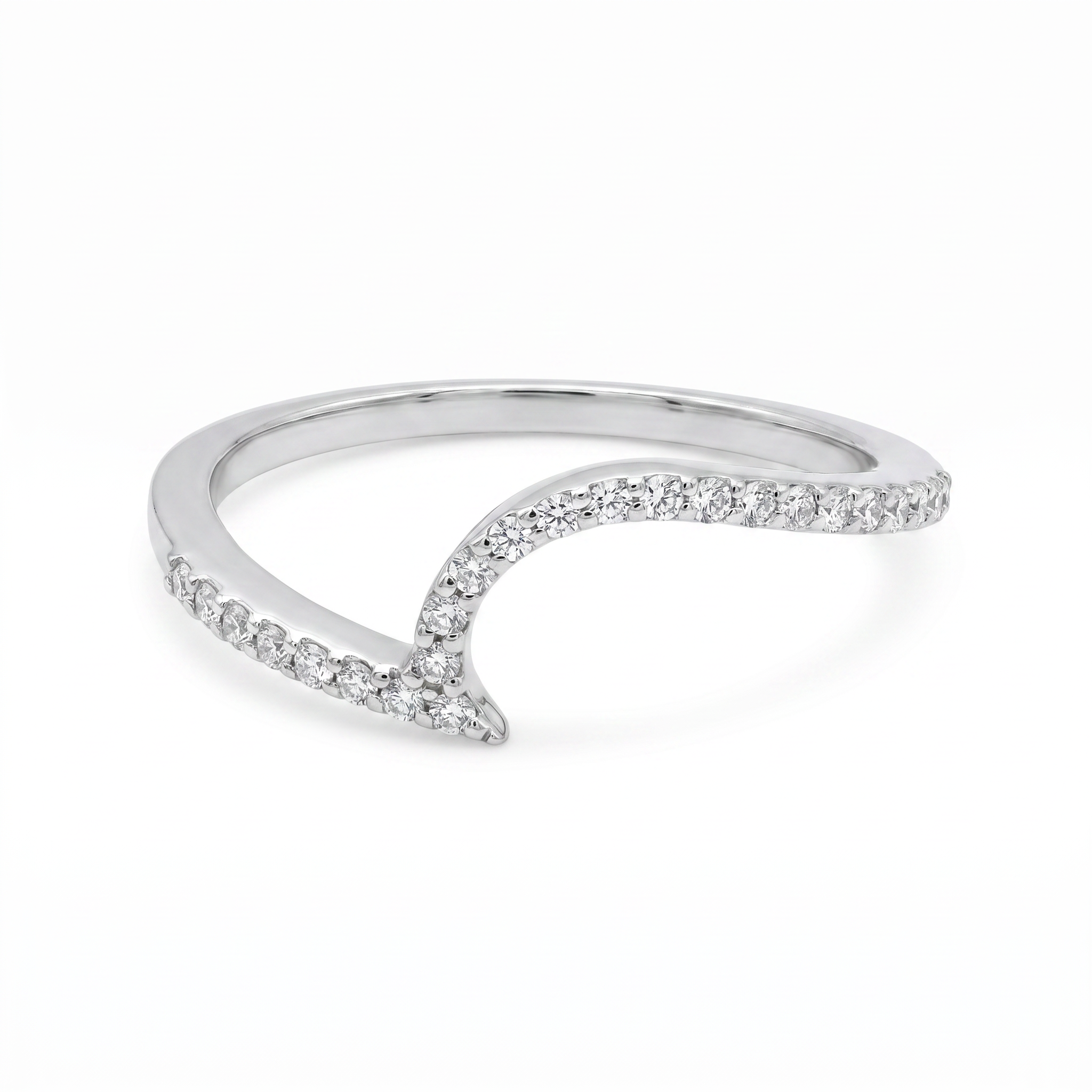 Diamond White Gold Ring