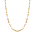 18K Yellow Gold Chain Necklace