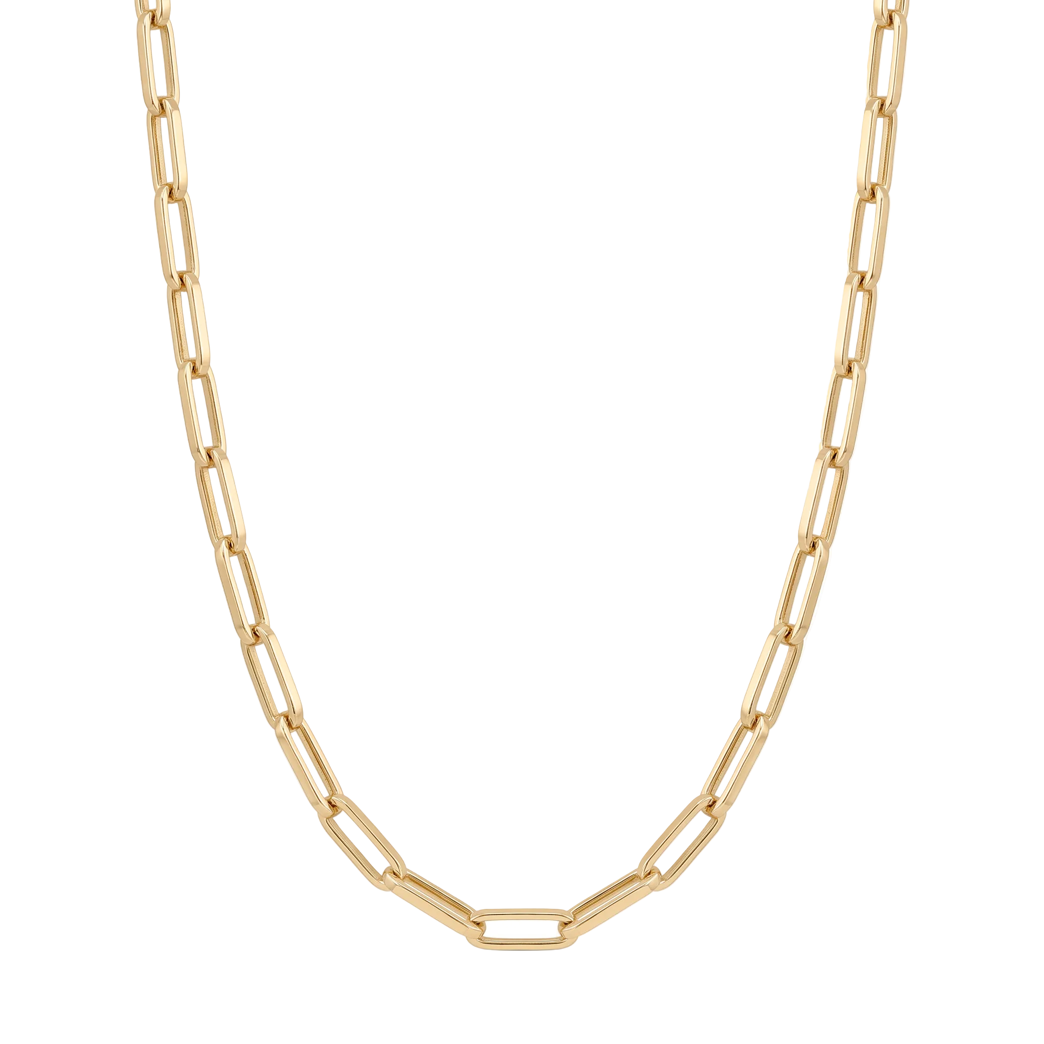 18K Yellow Gold Chain Necklace