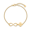 18K Yellow Gold Motif Baby Bracelet