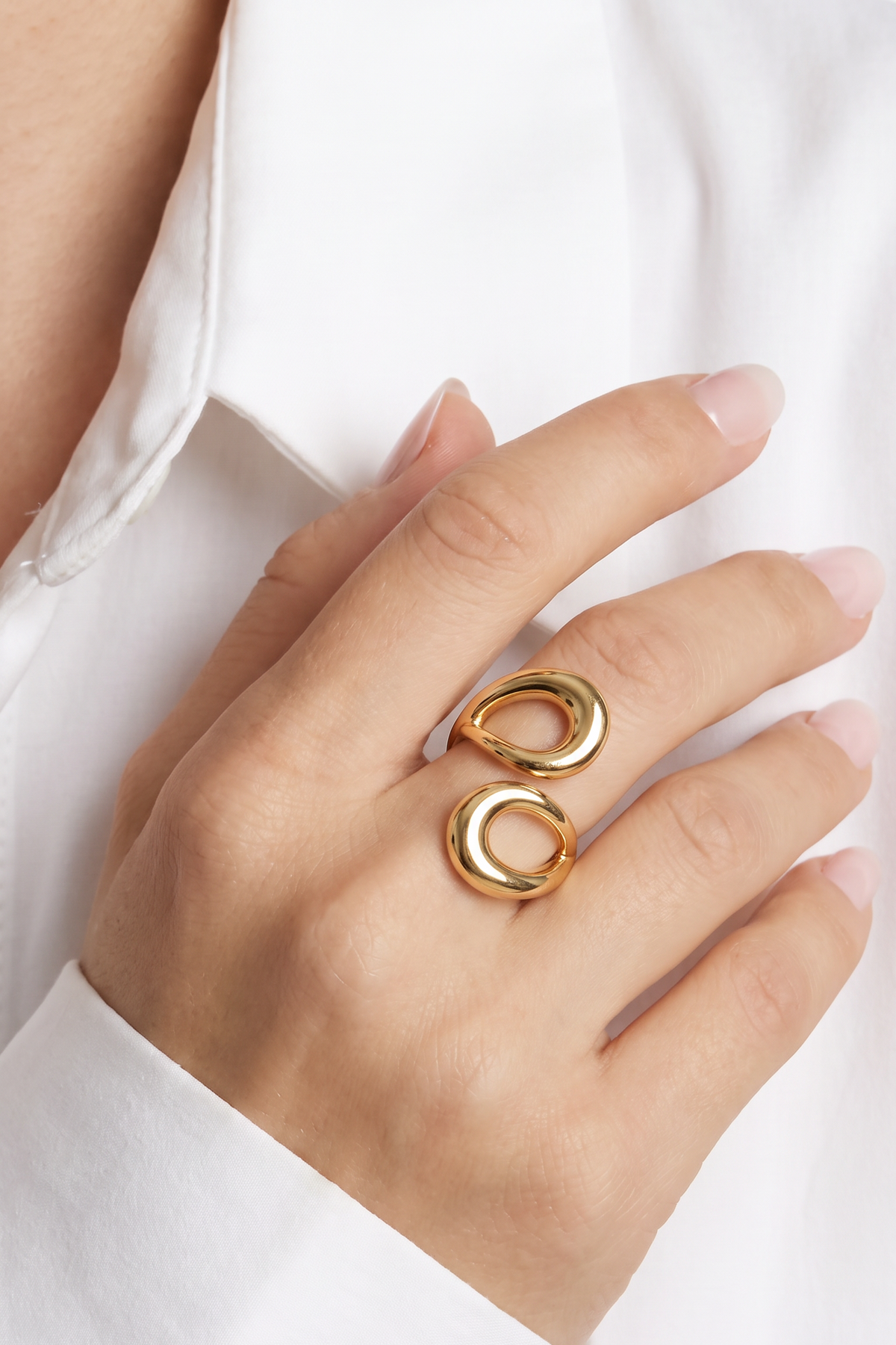 18K Yellow Gold Ring