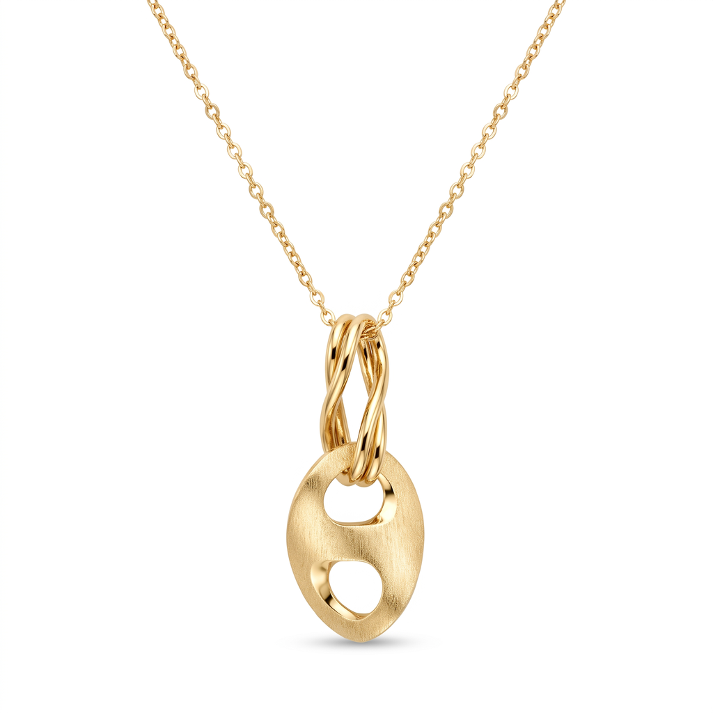 18K Yellow Gold Chain Necklace
