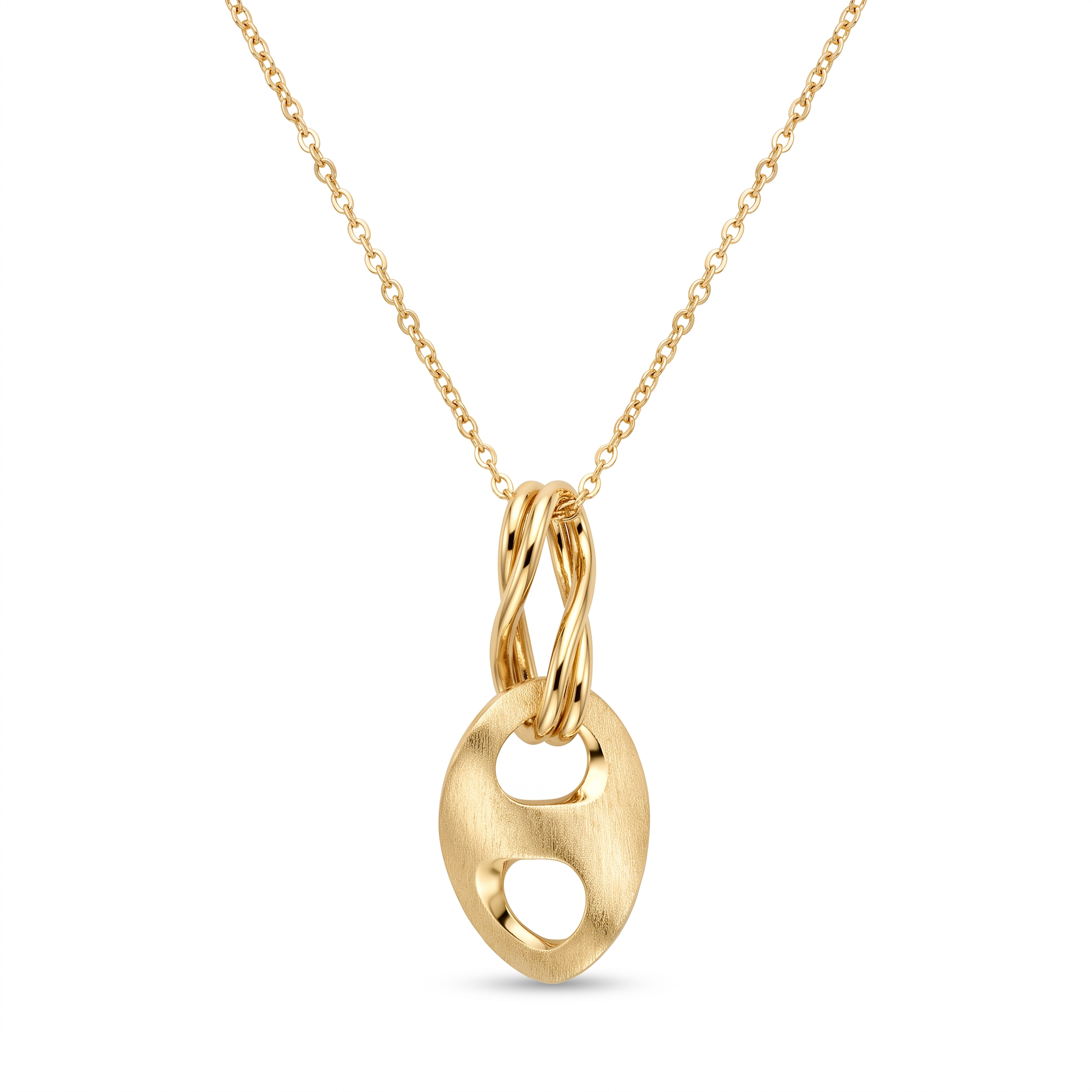 18K Yellow Gold Chain Necklace