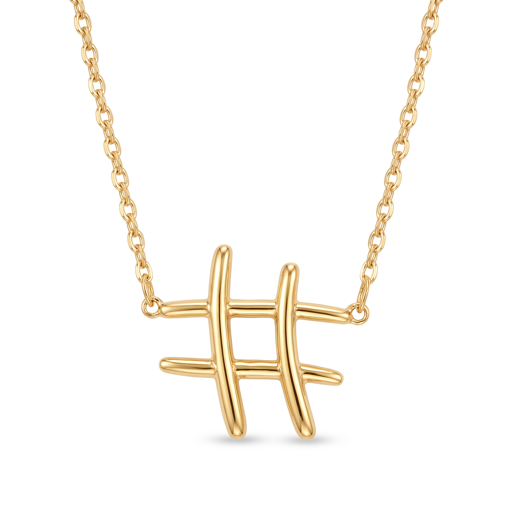 18K Yellow Gold Chain Necklace