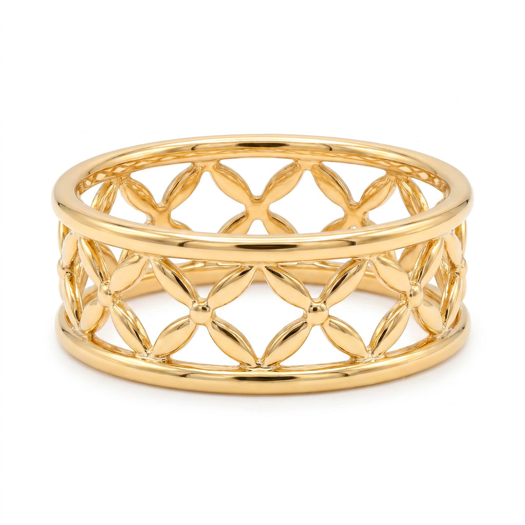 18K Yellow Gold Ring