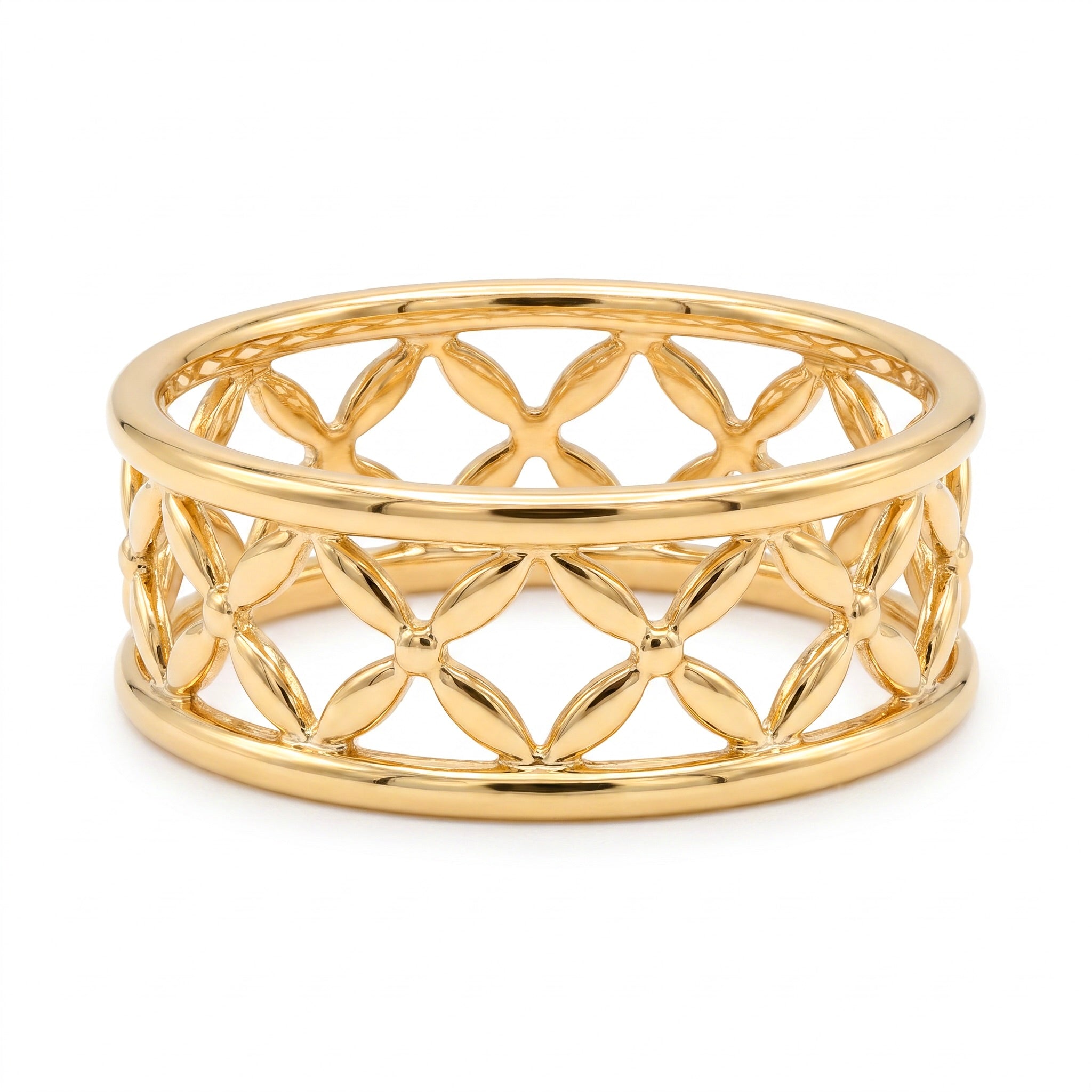 18K Yellow Gold Ring