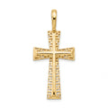 18K Yellow Gold Cross Pendant