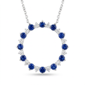 Diamond White Gold Necklace