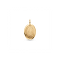 18K Yellow Gold St. Mary Icon Pendant