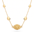 18K Yellow Gold Chain Necklace