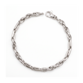 18K White Gold Chain Bracelet